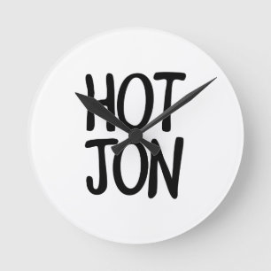 HORLOGE RONDE HOT JON
