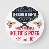 HORLOGE RONDE HOTIES PIZZA (Recto)