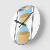Horloge Ronde Hourglass (Angle)