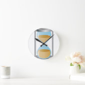 Horloge Ronde Hourglass (Maison)
