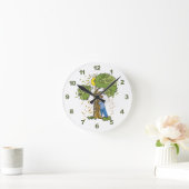 Horloge Ronde Hugger d'arbre (Maison)