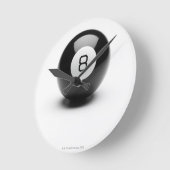 Horloge Ronde Huit boules (Angle)