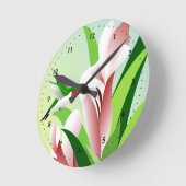 Horloge Ronde Humming Bird (Angle)