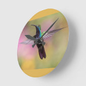 Horloge Ronde Humming Bird (Angle)