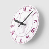 Horloge Ronde Humour Magic Horloge, Vous Rend Plus Jeune (Angle)