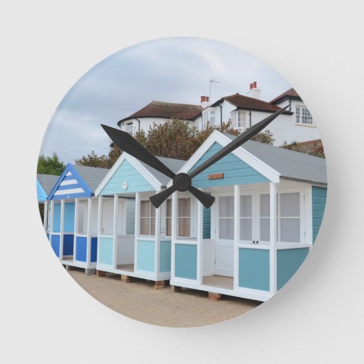 Horloge Ronde Huttes de plage chez Southwold (Recto)