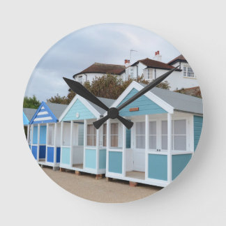 Horloge Ronde Huttes de plage chez Southwold