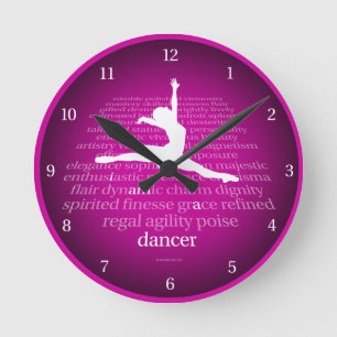 Horloge Ronde I Am A Dancer