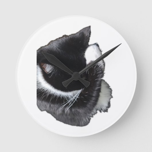 Horloge Ronde I Can't Even Right Meow (Recto)