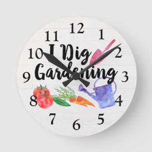 Horloge Ronde I Creg Gardening Jote Garden Jardin-cadeau jardine