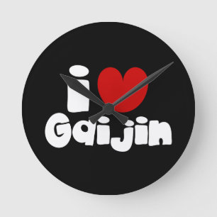 Horloge Ronde i heart Gaijin