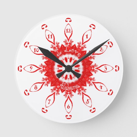 Horloge Ronde I Love (Recto)