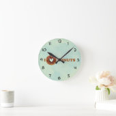 Horloge Ronde I love donuts (Maison)