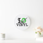 Horloge Ronde I Recycle Vinyl (Maison)