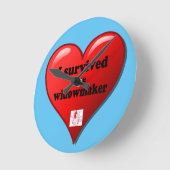 Horloge Ronde I Survived the widowmaker (Angle)