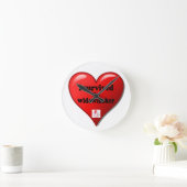 Horloge Ronde I Survived the widowmaker (Maison)