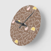 Horloge Ronde Ice Cream (Angle)