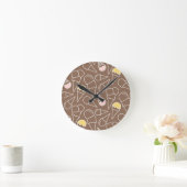 Horloge Ronde Ice Cream (Maison)