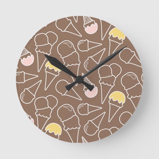 Horloge Ronde Ice Cream (Recto)