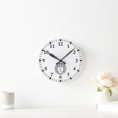 Horloge Ronde Ichijo wisteria (Maison)