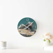 Horloge Ronde Iguane à St-Thomas (Maison)