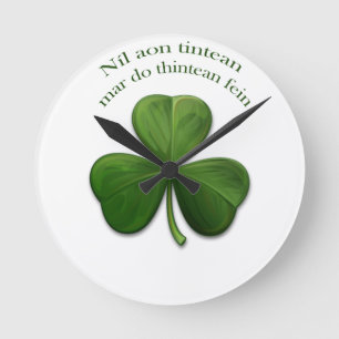 Horloge Ronde Il n'y a aucun endroit comme la maison