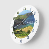 Horloge Ronde Iles Açores, Portugal (Angle)