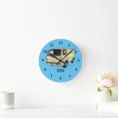 Horloge Ronde Illustration classique de van (Maison)