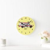 Horloge Ronde Illustration d'ambulance (Maison)