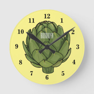 Horloge Ronde Illustration d'artiste