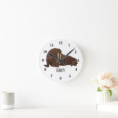 Horloge Ronde Illustration de Walrus (Maison)
