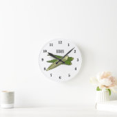 Horloge Ronde Illustration d'Okra (Maison)