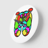 Horloge Ronde Image murale (Angle)