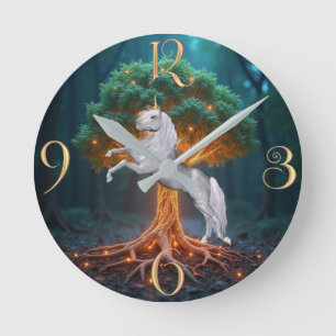 Horloge Ronde Imaginaire