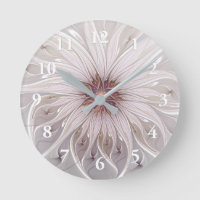 Imaginaire Floral, Abstraite Fleur Pastel Moderne