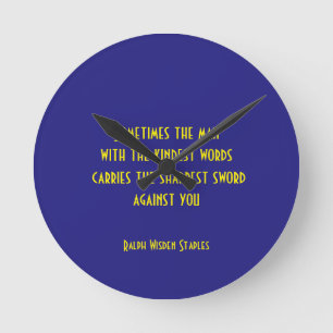 Horloge Ronde Imposteur
