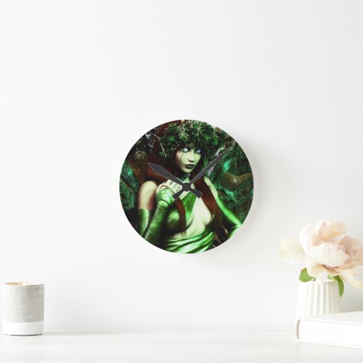Horloge Ronde Impression Art "Absinthe" (Maison)