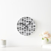 Horloge Ronde Impression d'ADN - (Maison)