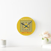 Horloge Ronde Impression d'images plus grande (Maison)