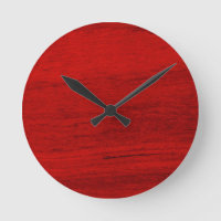 Impression numérique en bois rustique rouge