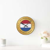 Horloge Ronde Indicateur Pays-Bas (Maison)