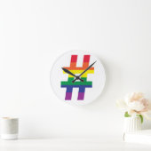Horloge Ronde Indicateur Rainbow (Maison)