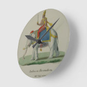 Horloge Ronde Indra, gravée par Marlet et Cie (colour litho) (Angle)