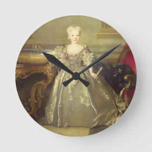 Horloge Ronde Infanta Maria Ana Victoria de Borbón, 1724 (huile