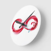 Horloge Ronde Infinity (Angle)