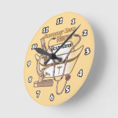 Horloge Ronde infirmière (Angle)