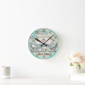 Horloge Ronde Infirmière d'Alaska (Maison)