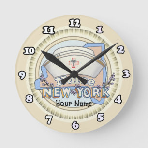 Horloge Ronde Infirmière de New York