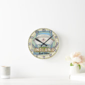 Horloge Ronde Infirmière Indiana (Maison)