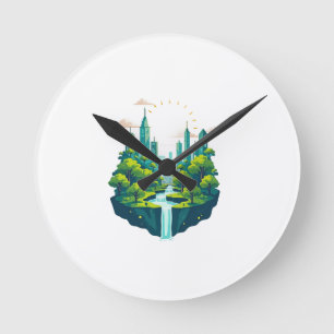 Horloge Ronde Initiative du jardin Solaris